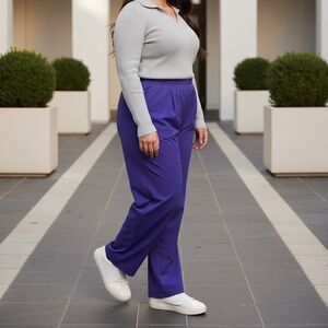Ideology Women's Vibrant Purple Joggers